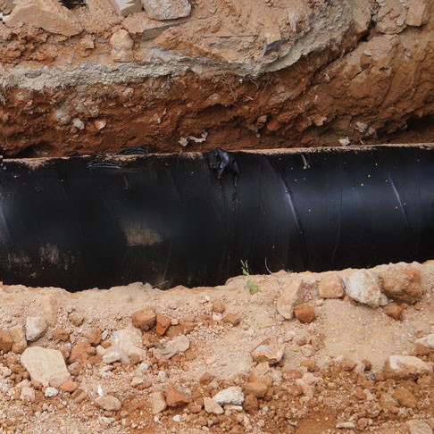 Now Civil underground pipe installation